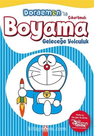 Doraemon'la Çıkartmalı Boyama -Geleceğe Yolculuk