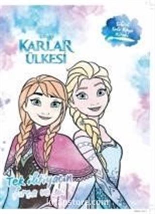 Disney Karlar Ülkesi Sihirli Sulu Boya Kitabı