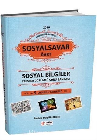 2016 ÖABT Sosyal Bilgiler Tamamı Çözümlü Soru Bankası