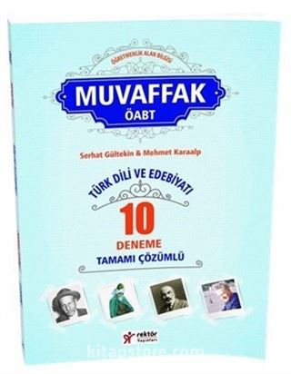 2016 KPSS ÖABT Türk Dili ve Edebiyatı Öğretmenliği Muvaffak Tamamı Çözümlü 10 Deneme