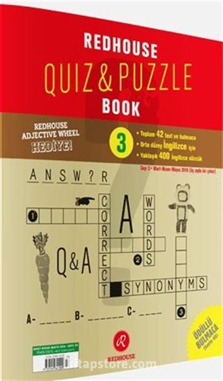 Redhouse Quiz-Puzzle Book Sayı:3