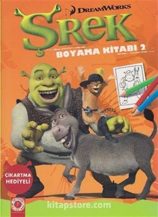 Şrek Boyama Kitabı 2