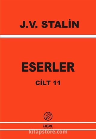 Eserler 11 Stalin 1928-Mart 1929