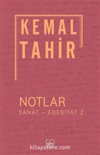 Sanat - Edebiyat 2 / Notlar