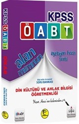 2016 KPSS ÖABT Alan Memnun Din Kültürü ve Ahlak Bilgisi Öğretmenliği Bilgi Notları ile Destekli Soru Bankası