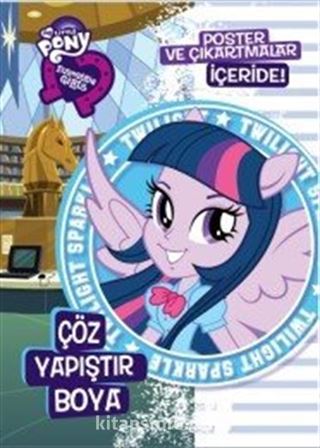 MLP EQ Girls Çöz Yapıştır Boya - Twilight Sparkle