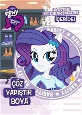 MLP EQ Girls Çöz Yapıştır Boya - Rarity