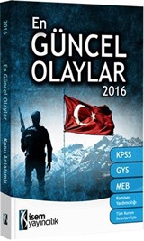 2016 KPSS En Güncel Olaylar Konu Anlatımlı