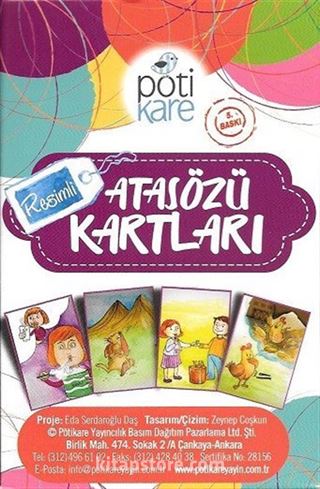 Resimli Atasözü Kartları