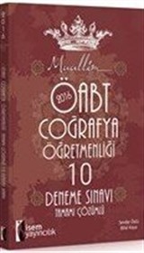 2016 ÖABT Coğrafya Öğretmenliği Tamamı Çözümlü 10 Deneme Sınavı