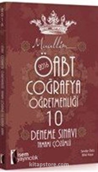 2016 ÖABT Coğrafya Öğretmenliği Tamamı Çözümlü 10 Deneme Sınavı