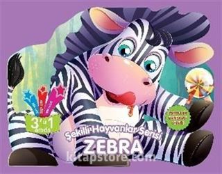 Şekilli Hayvanlar Serisi - Zebra