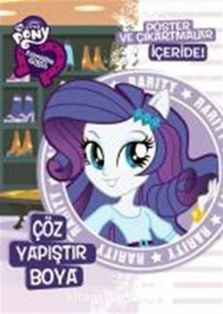 My Little Pony / Girls Çöz Yapıştır Boya - 2