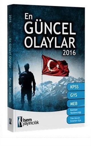 Tüm Sınavlar İçin En Güncel Olaylar 2016