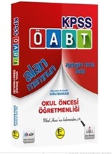 KPSS ÖABT Alan Memnun Okul Öncesi Öğretmenliği Bilgi Notları İle Destekli Soru Bankası 2016