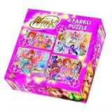 Winx Club 4 Farklı Puzzle