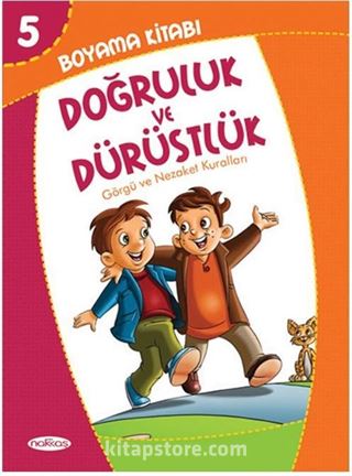 Boyama Kitabı 5 / Doğruluk ve Dürüstlük