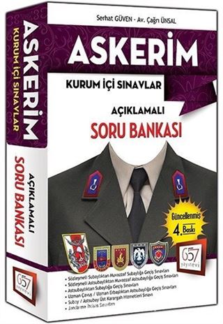 2016 Askerim Askeri Sınavlara Hazırlık Açıklamalı Soru Bankası