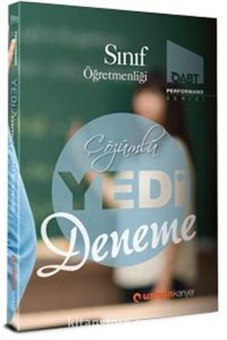 2016 ÖABT Sınıf Öğretmenliği Çözümlü 7 Deneme Performans Serisi