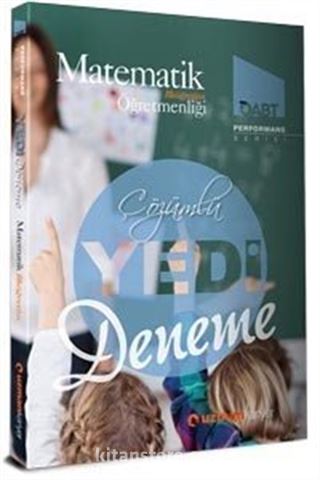 ÖABT Matematik İlköğretim Öğretmenliği Çözümlü 7 Deneme Performans Serisi