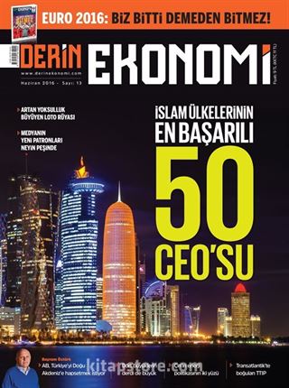 Derin Ekonomi Dergisi Sayı:13 Haziran 2016