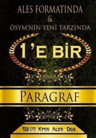 2016 ALES Formatında ÖSYM'nin Yeni Tarzında 1'e Bir Paragraf