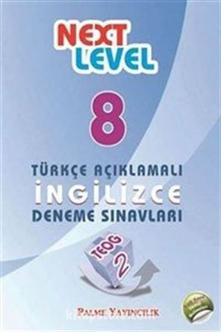 Next Level 8 Türkçe Açıklamalı İnglizce Deneme Sınavları