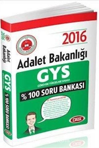 2016 GYS Adalet Bakanlığı %100 Soru Bankası