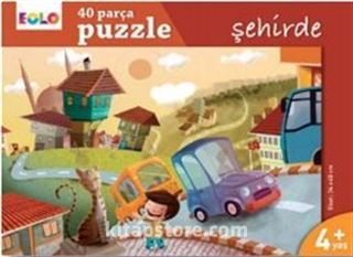 Şehirde (40 Parça Puzzle)