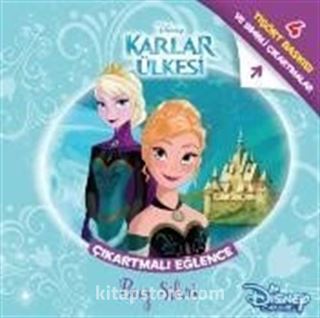 Disney Karlar Ülkesi Çıkartmalı Eğlence Tişört Baskılı - Buz Sihri