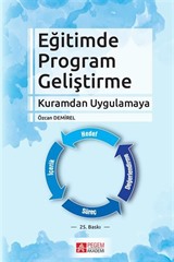 Eğitimde Program Geliştirme / Prof. Özcan Demirel