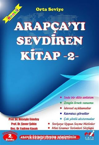 Arapçayı Sevdiren Kitap 2 (Orta Seviye)