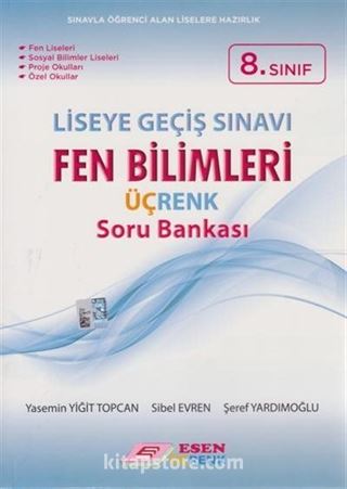 8. Sınıf Fen Bilimleri Üçrenk Soru Bankası