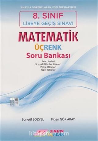 8. Sınıf LGS Matematik Üçrenk Soru Bankası