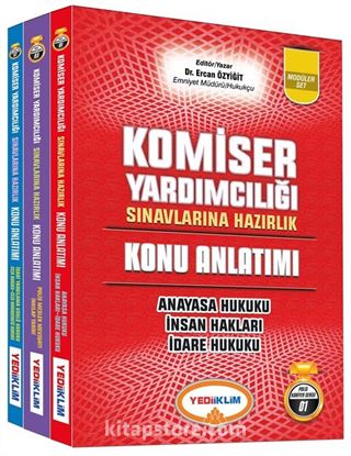 Komiser Yardımcılığı Sınavlarına Hazırlık Konu Anlatımı Modüler Set (Anayasa Hukuku-İnsan Hakları-İdare Hukuku)