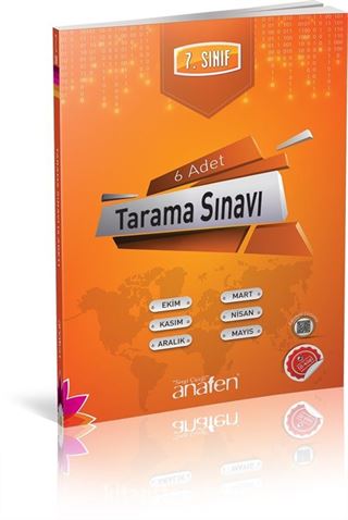 7. Sınıf 6 Adet Tarama Sınavı