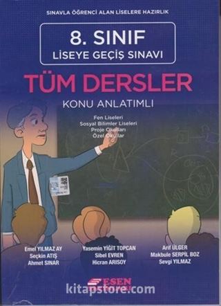 8. Sınıf LGS Tüm Dersler Konu Anlatımlı