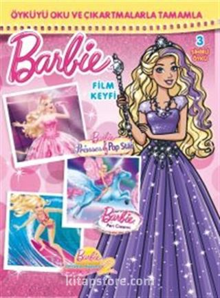 Barbie Film Keyfi Çıkartmalı Öykü