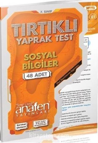 7. Sınıf Sosyal BilgilerTırtıklı Yaprak Testler