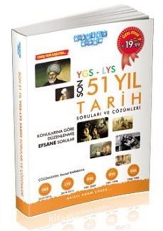 YGS-LYS Son 51 Yıl Tarih Soruları ve Çözümleri