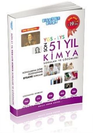 YGS - LYS Son 51 Yıl Kimya Soruları ve Çözümleri