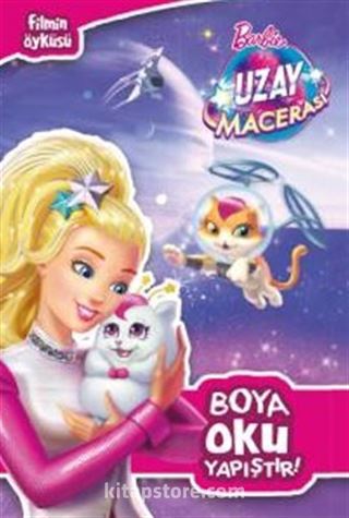 Barbie uzay Macerası - Boya Oku Yapıştır