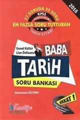 2016 KPSS Genel Kültür Lise-Önlisans Baba Tarih Soru Bankası