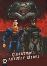 Batman ve Superman Çıkartmalı Aktivite Kitabı