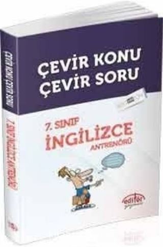 7. Sınıf İngilizce Antrenörü Çevir Konu Çevir Soru