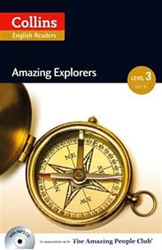 Collins English Readers Amazing Explorers +CD (A.People Readers 3) B1