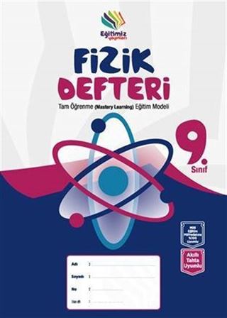 9. Sınıf Fizik Defteri