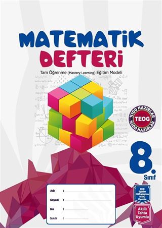 8. Sınıf Matematik Akıllı Defteri