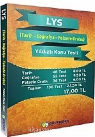 LYS Tarih-Coğrafya-Felsefe Grubu Yıldızlı Konu Testi