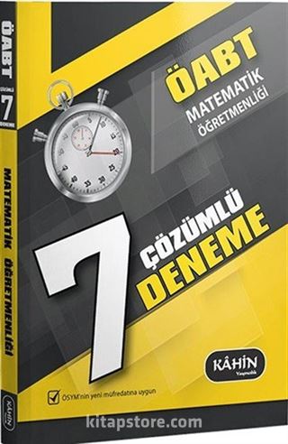 2016 ÖABT Matematik Öğretmenliği 7 Çözümlü Deneme